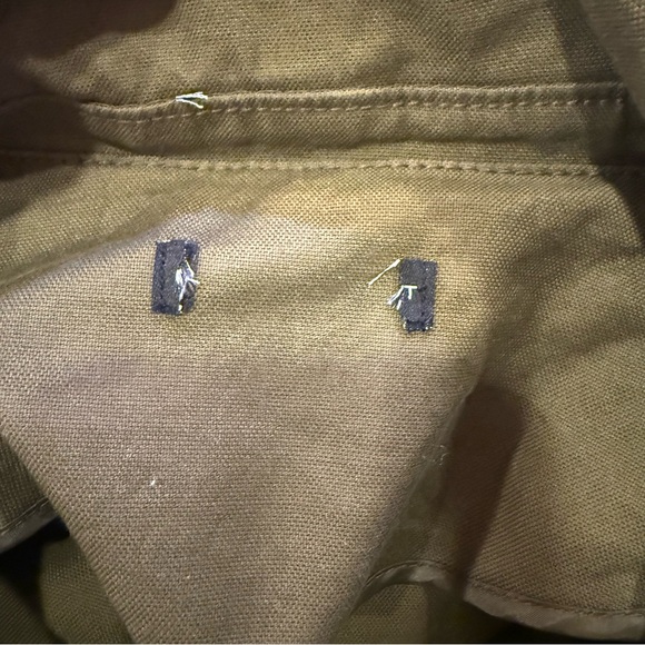 Lane Bryant Utility Jacket in Olive 3/4 Sleeves Plus Size 2X-3X - Picture 6 of 11